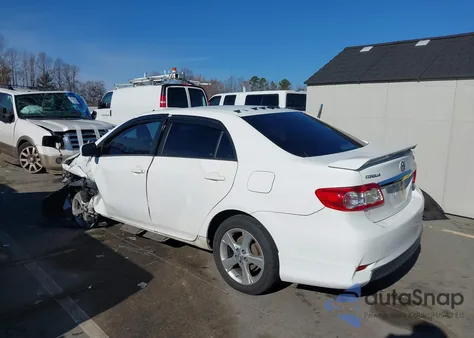 2011 Toyota Corolla S from USA, damaged, VIN 2T1BU4EEXBC608870